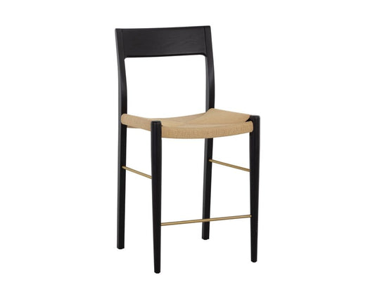 Sunpan - Bondi Counter Stool - Black - 108281 view 1