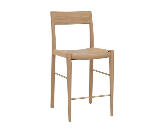 Sunpan - Bondi Counter Stool - Light Oak - 110982 view 1