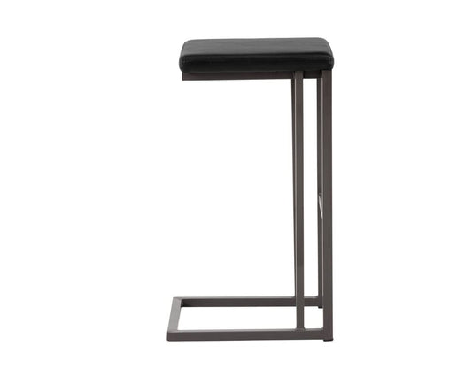 Sunpan - Boone Barstool - Grey - Onyx (Set Of 2) - 102497 view 2