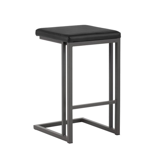Sunpan - Boone Counter Stool - Grey - Onyx (Set Of 2) - 102498 view 1