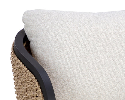 Sunpan - Bora Swivel Lounge Chair - Louis Cream - 111685 view 6