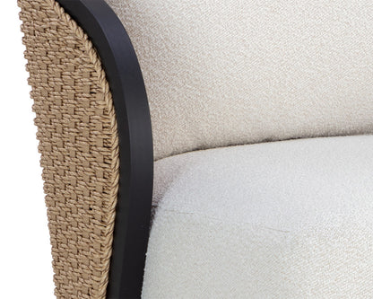 Sunpan - Bora Swivel Lounge Chair - Louis Cream - 111685 view 7