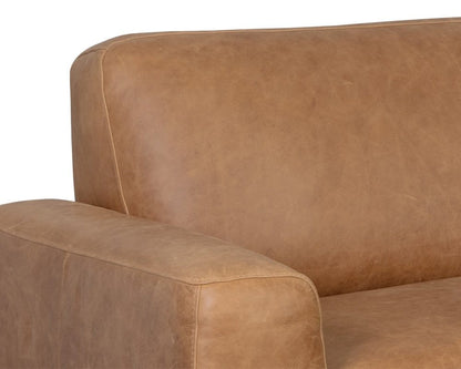 Sunpan - Brandi Sofa Chaise - Raf - Camel Leather - 109021 view 5