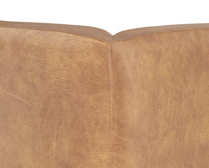 Sunpan - Brandi Sofa Chaise - Raf - Camel Leather - 109021 view 7