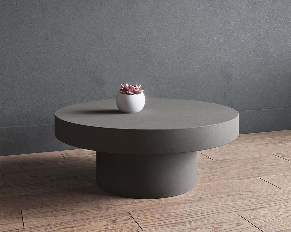 Sunpan - MIXT Brando Coffee Table - Grey - 106590 veiw 3