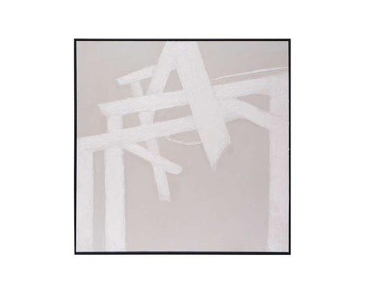 Sunpan - Breaking Barriers - 60in X 60in - Black Floater Frame - A0274 veiw 1