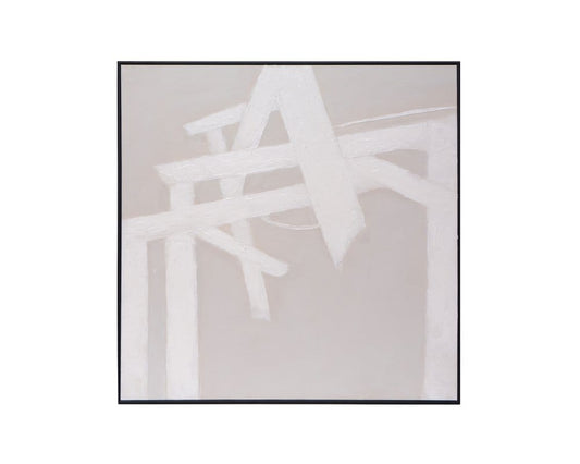 Sunpan - Breaking Barriers - 60in X 60in - Black Floater Frame - A0274 view 1