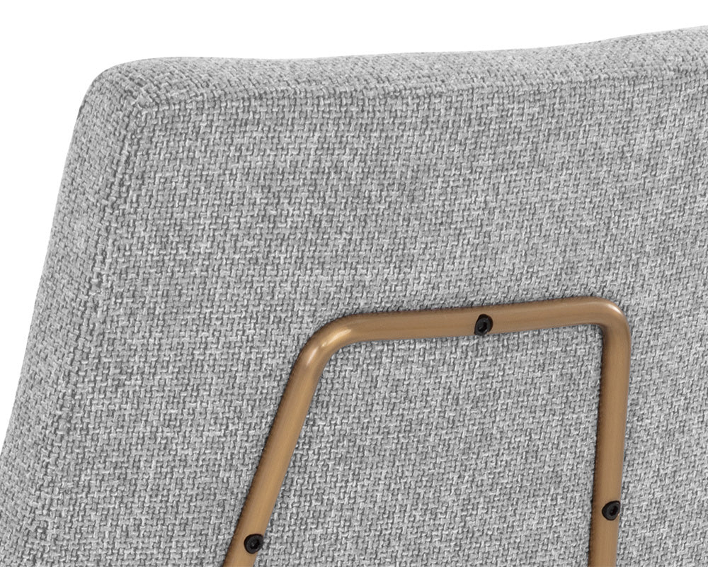 Sunpan - Junction Brinley Dining Chair - Gold - Nightfall Black / Chacha Grey - 108903 view 7