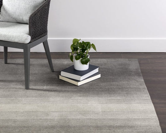 Sunpan - Brisbane Hand-Woven Rug - Grey - 8 X 10 - 108295_CLOSEOUT view 2