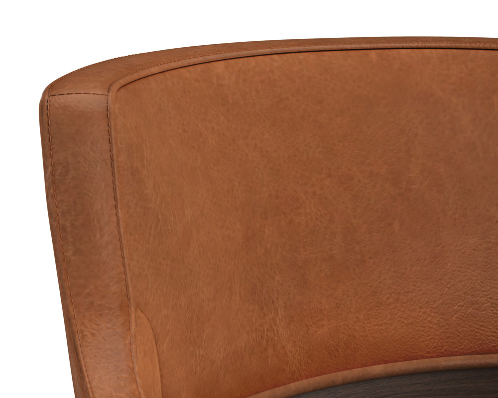 Sunpan - Westport Brylea Barstool - Brown - Shalimar Tobacco Leather - 110516 view 4