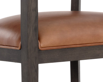 Sunpan - Westport Brylea Counter Stool - Brown - Shalimar Tobacco Leather - 110518 view 6