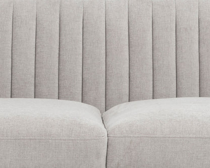 Sunpan - Club Collection Caitlin Sofa - Hemingway Silver - 102577 view 4