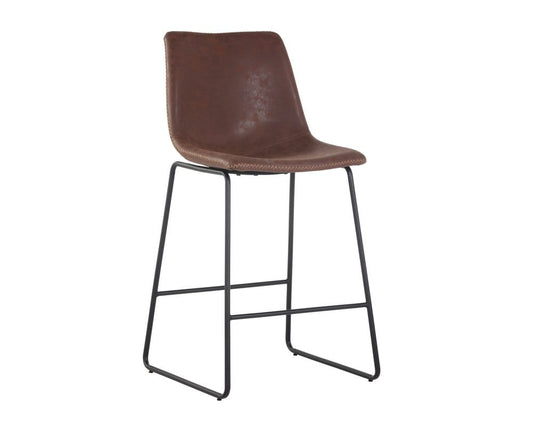 Sunpan - Cal Counter Stool - Antique Brown (Set Of 2) - 104036 view 1