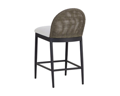 Sunpan - Calandri Counter Stool - Black - Louis Cream - 111683 view 4