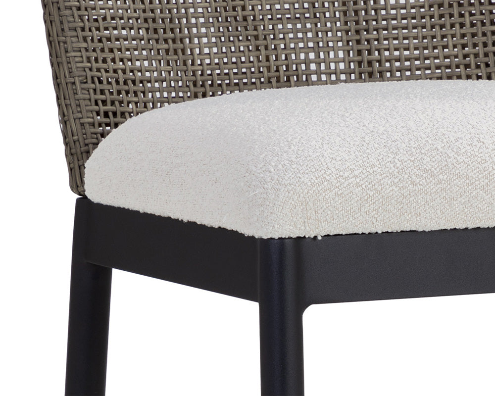 Sunpan - Calandri Counter Stool - Black - Louis Cream - 111683 view 5