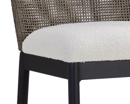 Sunpan - Calandri Counter Stool - Black - Louis Cream - 111683 view 5