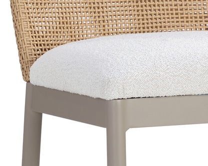 Sunpan - Calandri Counter Stool - Natural - Louis Cream - 111598_CLOSEOUT view 6