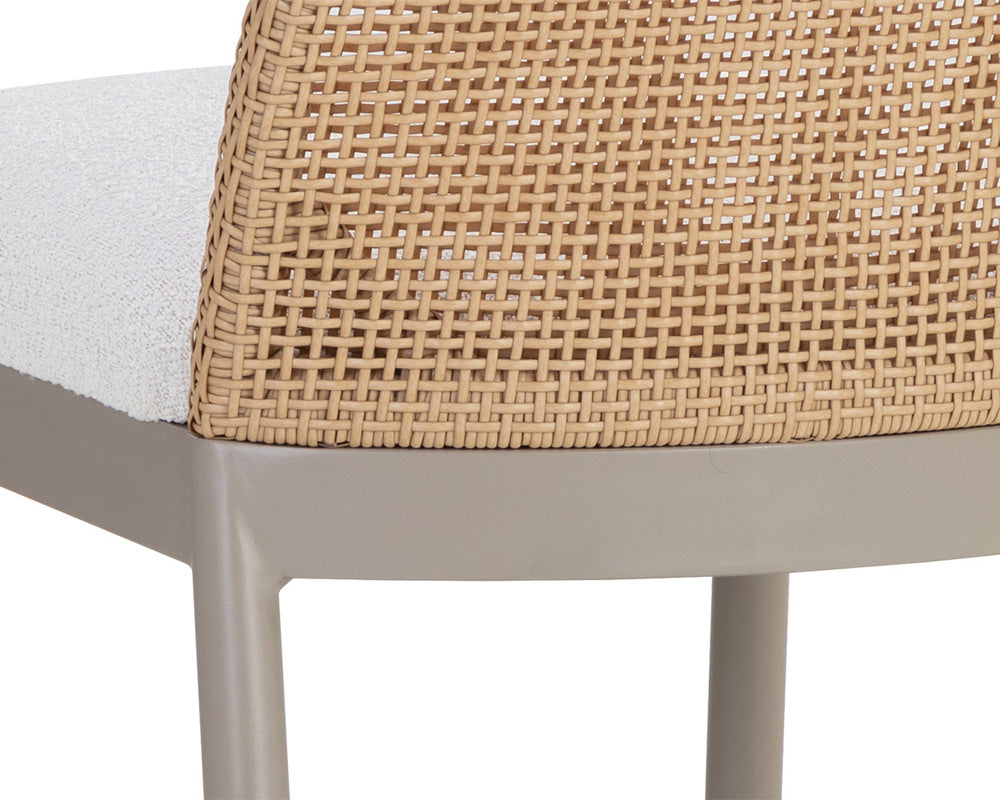Sunpan - Calandri Counter Stool - Natural - Louis Cream - 111598_CLOSEOUT view 7