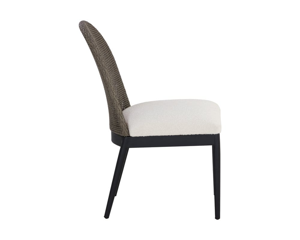 Sunpan - Calandri Dining Chair - Black - Louis Cream (Set Of 2) - 111684 view 3