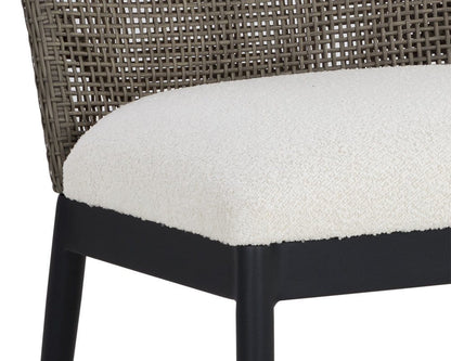 Sunpan - Calandri Dining Chair - Black - Louis Cream (Set Of 2) - 111684 view 6