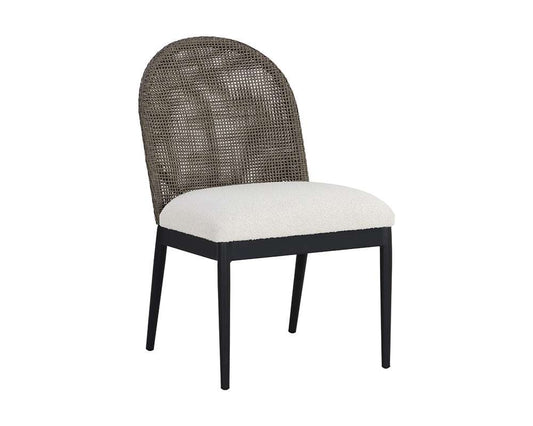 Sunpan - Calandri Dining Chair - Black - Louis Cream (Set Of 2) - 111684 veiw 1