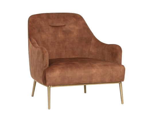 Sunpan - Cameron Lounge Chair - Nono Rust - 106400 view 1