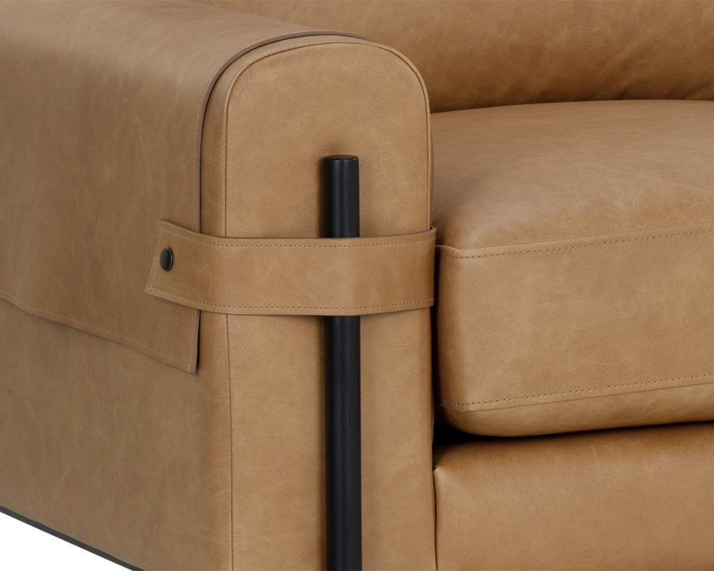 Sunpan - Westport Camus Armchair - Ludlow Sesame Leather - 111588 view 8