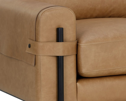 Sunpan - Westport Camus Armchair - Ludlow Sesame Leather - 111588 view 8