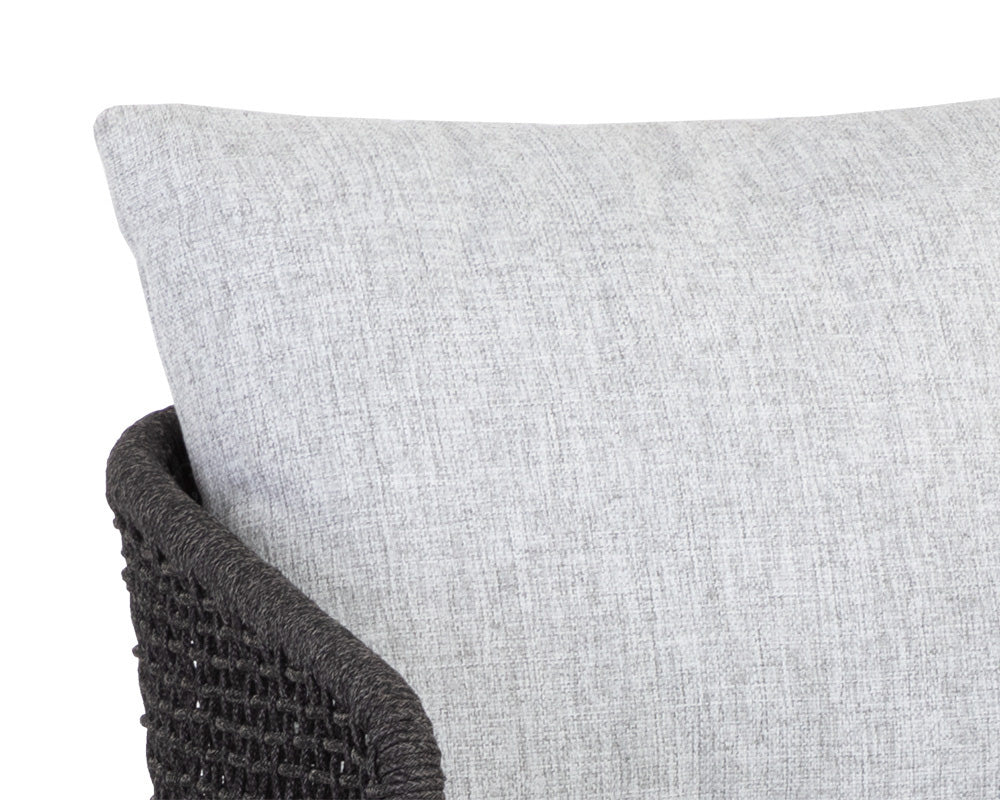 Sunpan - Capri Counter Stool - Smoke Grey - Copacabana Marble - 109527 view 4