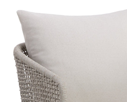 Sunpan - Capri Dining Armchair - Drift Brown - Palazzo Cream - 110943 view 6