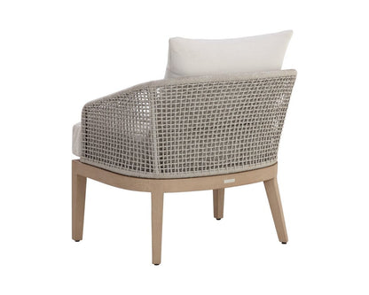 Sunpan - Capri Lounge Chair - Drift Brown - Palazzo Cream - 110946 view 4