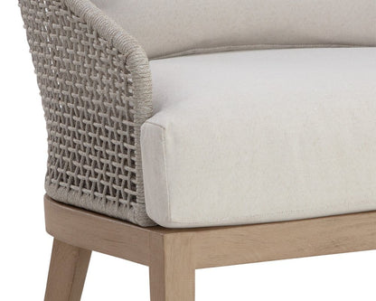 Sunpan - Capri Lounge Chair - Drift Brown - Palazzo Cream - 110946 view 5