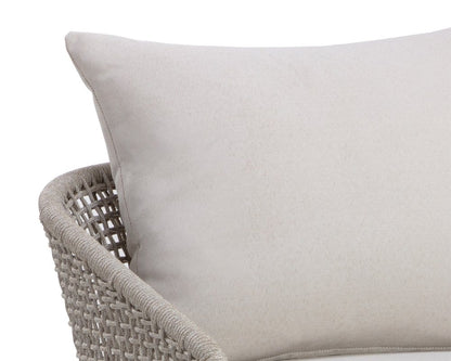 Sunpan - Capri Lounge Chair - Drift Brown - Palazzo Cream - 110946 view 6