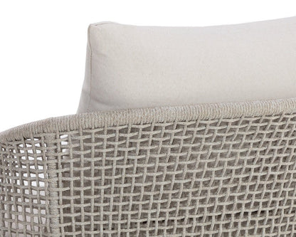 Sunpan - Capri Lounge Chair - Drift Brown - Palazzo Cream - 110946 view 7