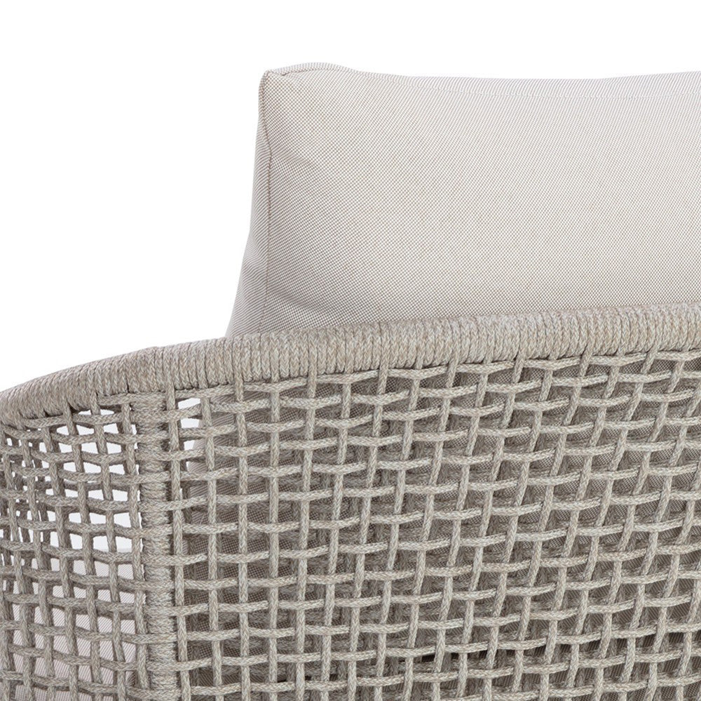 Sunpan - Capri Lounge Chair - Drift Brown - Palazzo Cream - 110946 view 5