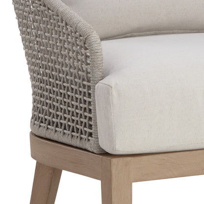 Sunpan - Capri Lounge Chair - Drift Brown - Palazzo Cream - 110946 view 7