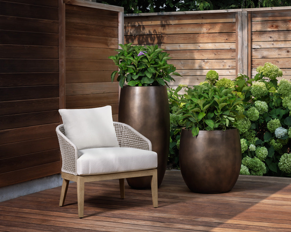 Sunpan - Capri Lounge Chair - Drift Brown - Palazzo Cream - 110946 view 8