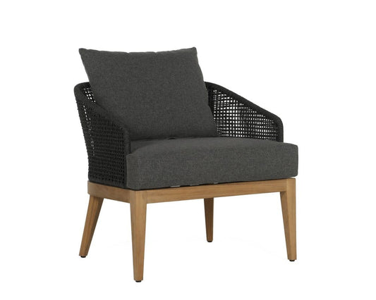 Sunpan - Capri Lounge Chair - Natural - Gracebay Grey - 109478 view 1