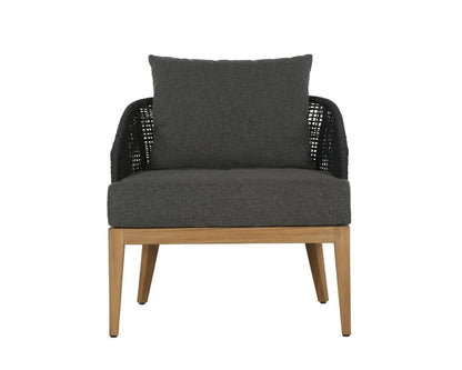 Sunpan - Capri Lounge Chair - Natural - Gracebay Grey - 109478 view 2