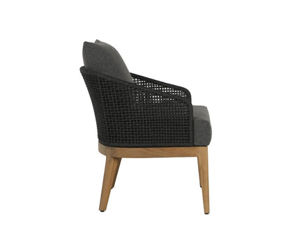 Sunpan - Capri Lounge Chair - Natural - Gracebay Grey - 109478 view 3