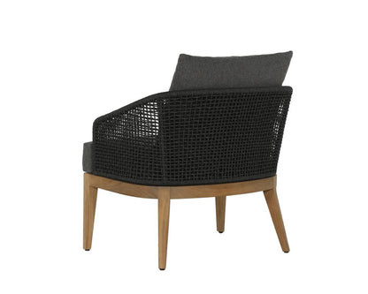 Sunpan - Capri Lounge Chair - Natural - Gracebay Grey - 109478 view 4