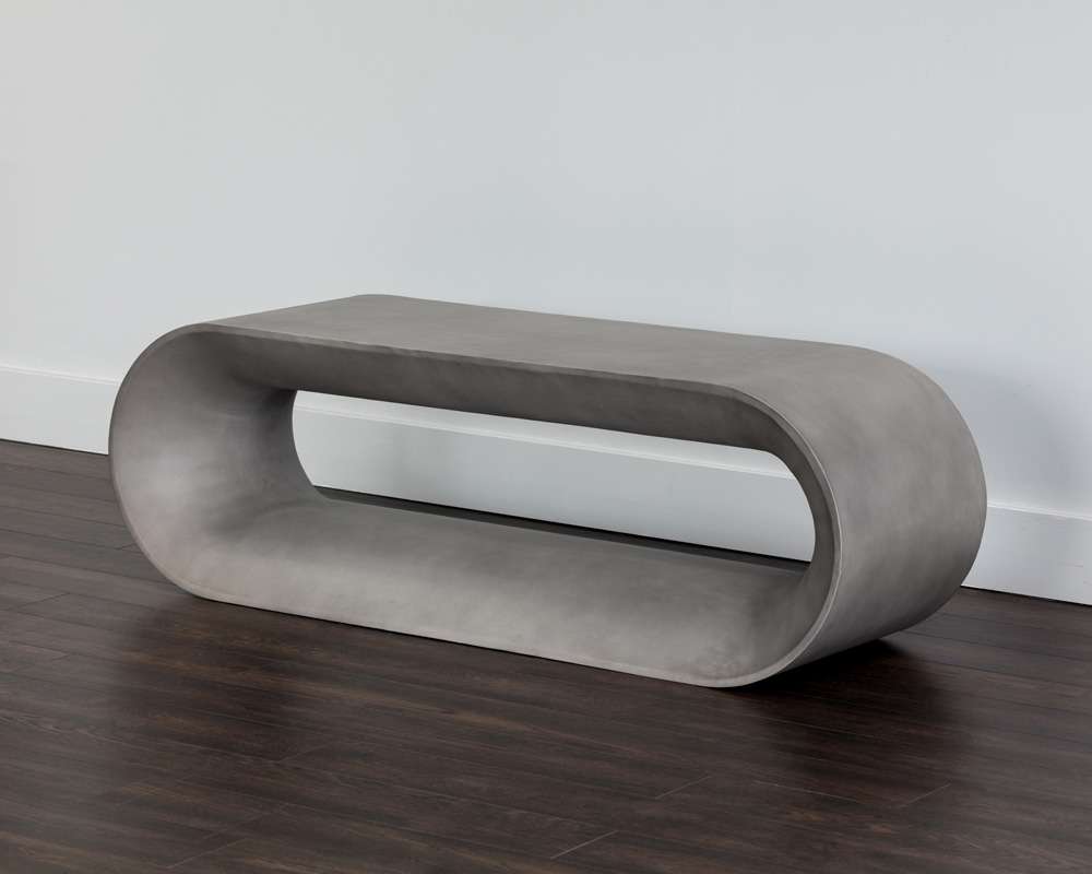 Sunpan - Solterra Capsule Bench - Grey - 103753 veiw 3
