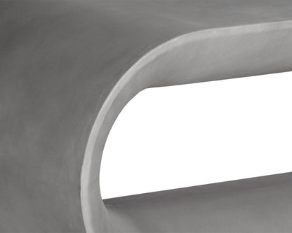 Sunpan - Solterra Capsule Bench - Grey - 103753 view 4