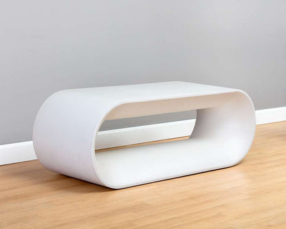 Sunpan - Solterra Capsule Bench - White - 105720 veiw 3