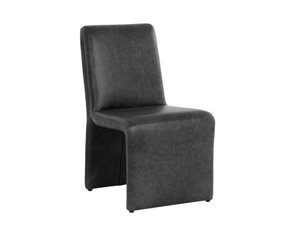 Sunpan - 5West Cascata Dining Chair - Marseille Black Leather - 111293 view 1