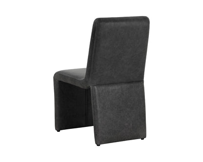 Sunpan - 5West Cascata Dining Chair - Marseille Black Leather - 111293 view 3