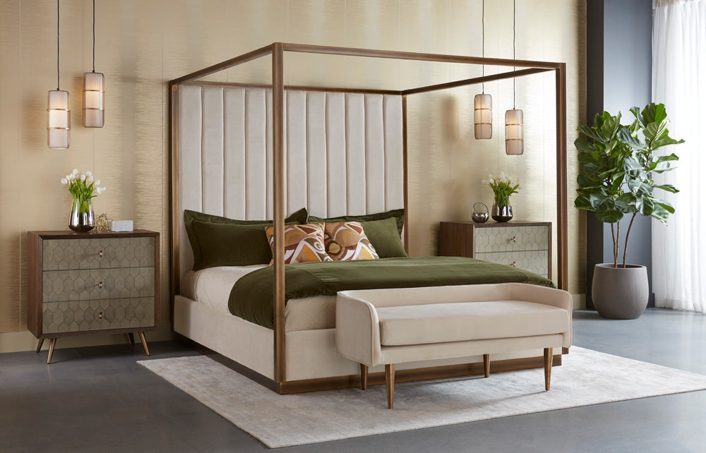 Sunpan - Irongate Casette Canopy Bed - King - Piccolo Prosecco - 106141 view 4