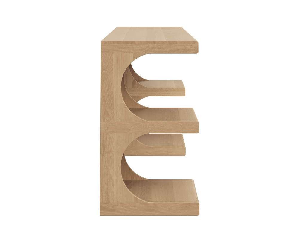 Sunpan - Catrine Desk - Rustic Oak - 109608 veiw 3