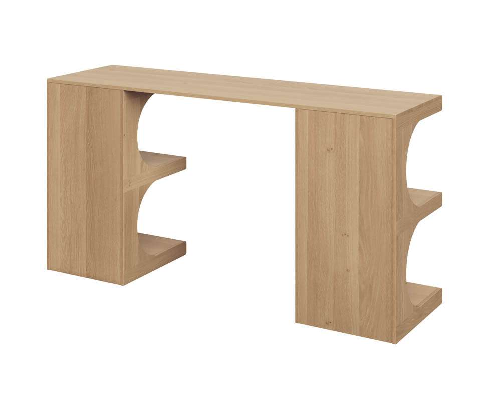 Sunpan - Catrine Desk - Rustic Oak - 109608 veiw 5
