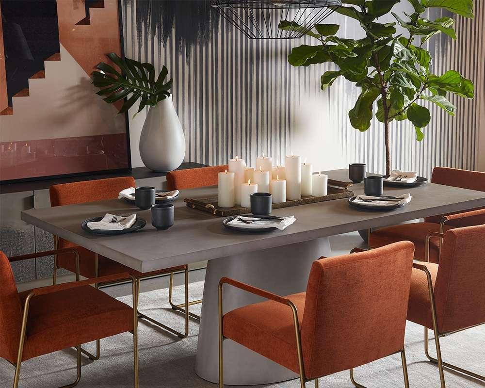 Sunpan - Solterra Cavallini Dining Table 79in - 109896 veiw 4